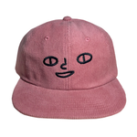 catman face corduroy cap