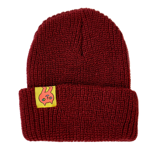 blub beanie maroon