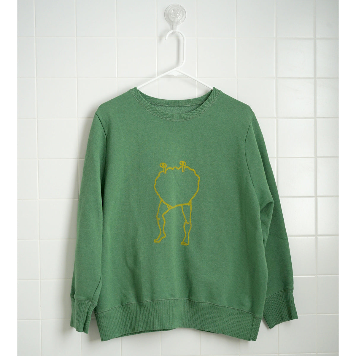 blubUP green crew neck