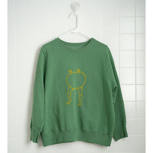 blubUP green crew neck